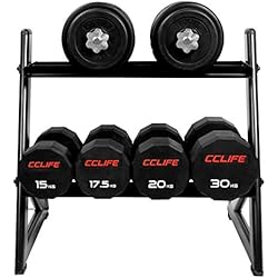 Mancuernas Technogym CCLIFE Soporte Mancuernas Almacenamiento Discos Pesas Carga Máxima 300 KG