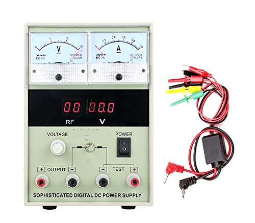 SCHOFIC DC Power Supply Variable, 15V 1A Adjustable Switching Regulated Power-Supply Digital with Alligator Leads US Power-Cord (Pack of 1) (B07JD43XRM) Amazon Price History, Amazon Price Tracker