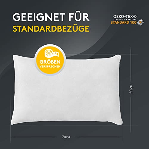 LILENO HOME Set di 6 riempimento cuscino 50x70 cm