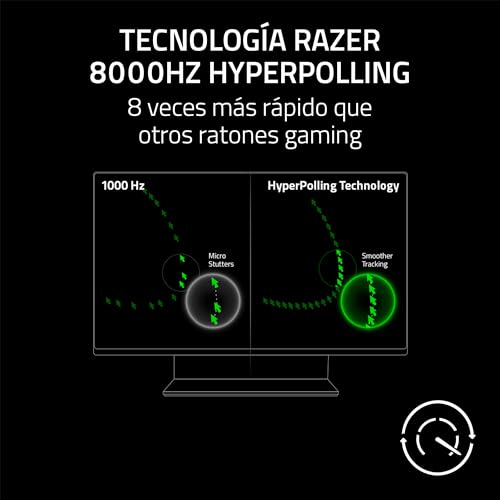 Miniatura 6 de Razer Deathadder V3 - Ratón Ergonómico Para Deportes Electrónicos Diseño Ligero De 59g, Sensor Óptico De 30k, Interruptores Ópticos De Ratón Gen-3, Tecnología Hyperpolling De 8000 Hz Negro