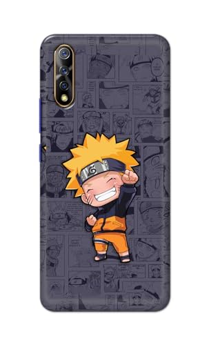 Image of PRINTFIDAA Plastic Printed Hard Back Cover Case For Vivo S1 | Vivo Z1X Back Cover (Famous Anime Cartoon Character) -112, Multicolour