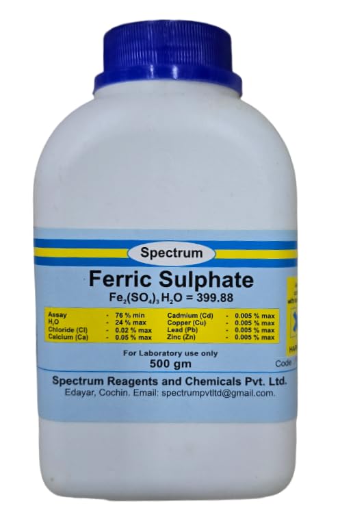 Sponsored Ad - SPECTRUM Ferric Sulphate (500GM) (IRON III SULPHATE)