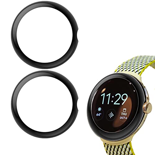Smaate 3D Screen Protector Compatible With Google Pixel Watch 2022 Lte Or Wifi, Precise Hole Fitting, Pmma Material, Full Coverage, Anti-Shatter #TOP13