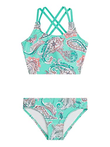 Image of Kanu Surf Girls Waverly UPF 50 Beach Sport Criss-Cross Tankini