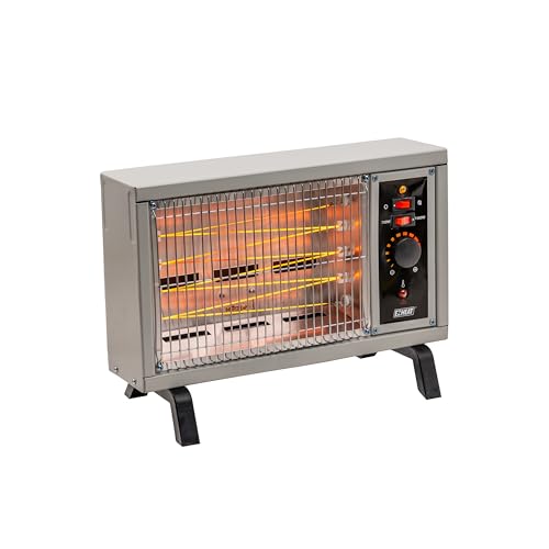 EZ-HEAT Portable Electric Indoor Radiant Wire Element Space Heater with Adjustable Temperature for the Home, Garage, or Workshop, QGW15-550A by EZ-HEAT - Image 7