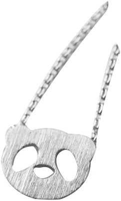 925 Sterling Silver Chic Panda Cute Animal Pendant Necklace