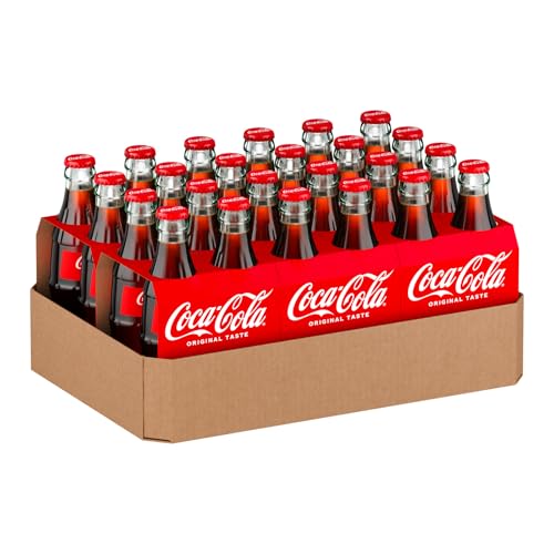 Coca-Cola Original Taste, Tutto Il Gusto Originale Di Coca-Cola In Bottiglia Di Vetro 100% Riciclabile, Bevanda Analcolica - 24 Bottiglie Da 200Ml