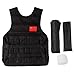 Cyrank 20KG Loading Weighted Vest, Adjustable Weight Vest Strength Training Weight Vests Weight Training Vest for Men Women(Black)