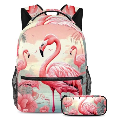Cartables flamants roses parfaits pour le collège et les sorties de week-end