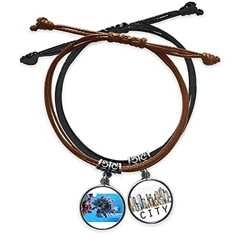Bracelet corde poisson marin sidi en cuir pour amateur d océan