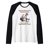 vado in bicicletta perché mi piace non perché sono bravo maglia con maniche raglan