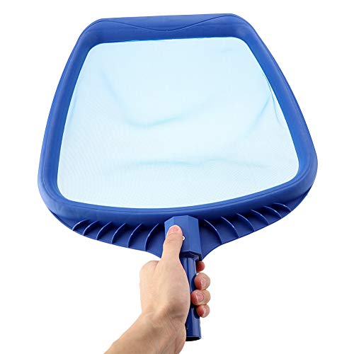 Escumadeira de piscina, Ferramenta para limpeza de sacos rasos de rede fina de malha fina e rasa com