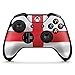 DeinDesign Skin kompatibel mit Microsoft Xbox One X Controller Aufkleber Folie Sticker England Flagge Flag