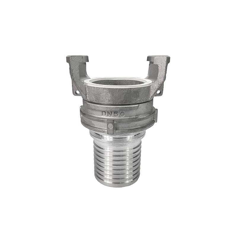 Raccord Guillemin NF inox 4 pouces embout de tuyau industriel