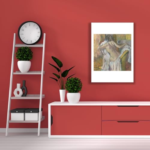 Impression d'art Edgar Degas After the Bath affiche grand format d&eacute;co chambre - 4