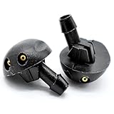 Langlebig und zuverlässig : Die Düsen bestehen aus hochwertigem Kunststoff, der stabil und langlebig ist. Sie bieten eine hohe Zuverlässigkeit und verlängern die Lebensdauer der Scheibenwischerblätter.