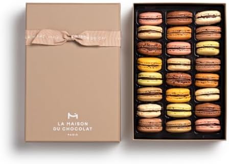 LA MAISON DU CHOCOLAT Macaron Gift Box 24 Pieces