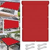 ☀️【Wasserdicht】: Die Oberfläche dieses Sonnensegel wird wie Lotusblätter aussehen, wenn es auf Wasser trifft. Das Wasser kondensiert zu Tröpfchen und rollt an der Stoffoberfläche ab, anstatt durch den Stoff zu dringen.Schlagen Sie einen Installationswinkel von 20–40 Grad vor, um eine maximale Spannung zu erreichen und auch Regen abfließen zu lassen.