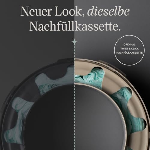 Tommee Tippee Twist & Click Advanced Windeleimer Original-Nachfüllkassetten, Exklusivpackung mit 4, je 10,5 Meter, einfaches… – Ansicht 2