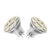 LE Brightest MR11 LED Bulb, GU4 Base, 165lm, 12VAC/DC, Flood Beam, Warm White, Pack of 2 Units