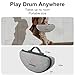 Virtual Air Drum Set, Electric Air Drum Sticks Kit, Carbon Fiber Drum Sticks & Pedals & Bluetooth Adapter Speaker, Electric Drum Set for Kids Beginners Adults