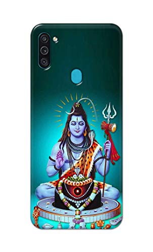 Image of Printed Hard Back Cover Case for Samsung Galaxy M11 | Samsung Galaxy A11 Back Cover (Lord Shiva) -1803