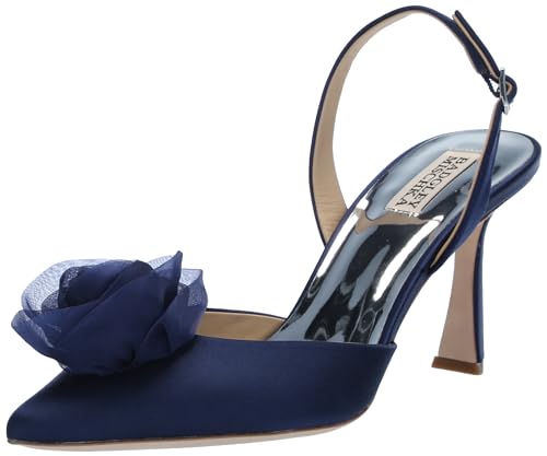 Badgley Mischka Women's CARLISE Pump, Midnight, 6
