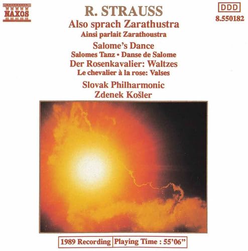 Also Sprach Zarathustra [Audio CD] STRAUSS,R. and Strauss R.