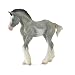 CollectA Clydesdale Foal, Black Sabino Roan