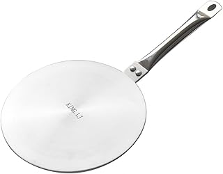 Heat Diffuser Induction Plate 19.3cm/7.5inch Stainless Steel For Gas Stove Glass Cooktop Induction Plate Adapter Induction Cooker Cooking Hob Range Pans…