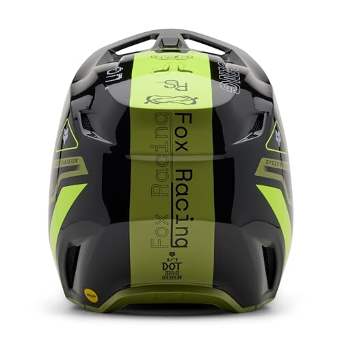 Casque Fox V1 avec ventilation optimale et protection intégrale vert pâle S