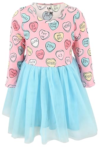 Image of Girls Long Sleeve Tulle Tutu Dresses for Kid and Toddler