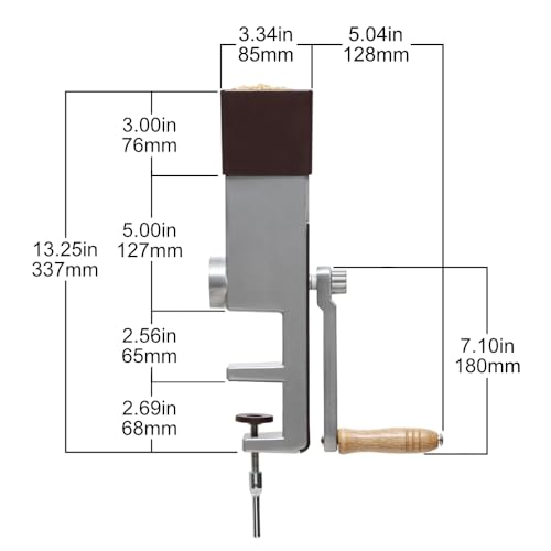 Kitchen Crop VKP1012 Grain Mill Wheat Flour Grinder thumb #3