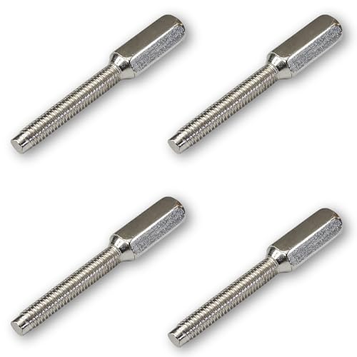 M3.5 Socket Screw Extension Studs – Adds 35mm Length – Extenders for Light Switch & Plug Socket Screws – Pack of 4