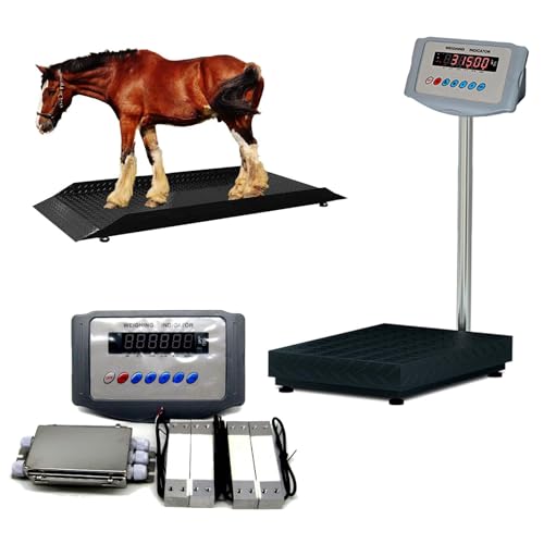 Kit Báscula Ganadera Comercial Capacidad 0.5 a 3 Ton miniatura 1