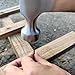 BUSKPOK Drywall Hammer Hatchet, 14 oz Wall Board Tool with Milled Face& Shock Reduction Grip
