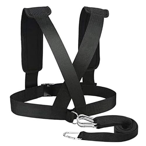 CSTHEN Sled Harness Tire Pulling Harness, Improving Speed,Stamina and StrengthTraining, Fitness...