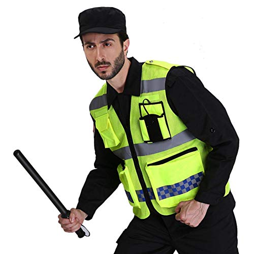 Reflektorweste Running Sicherheitsweste Fahrrad Warnweste Motorrad Auto Damen Herren Leicht Elastisch Laufweste - Reflektierende Weste Joggen für