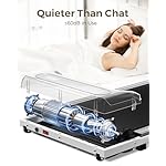 Under Desk Treadmill, Walking Pad for Home and Office, 2.5 HP Portable Walking Jogging Running Machine with Remote Control and LED Display - Image 4