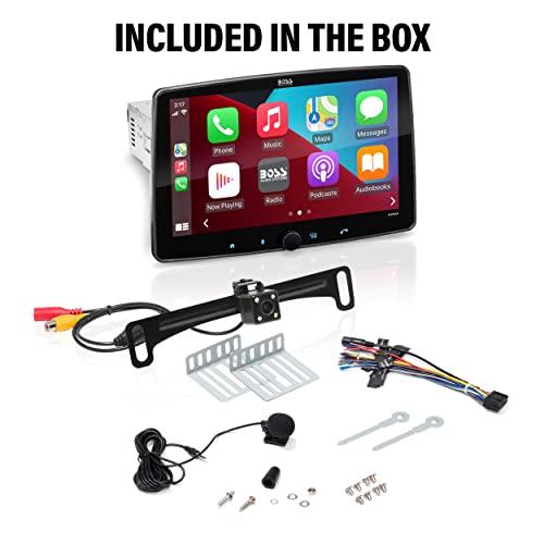 Boss Audio Systems Bcpa9Rc Car Audio Stereo System - Apple Carplay, Android Auto, 9 Inch Single Din, Cd Player, Touchscreen, Bluetooth Audio & Calling Head Unit, Backup Camera, Multicolor Illumination #TOP4