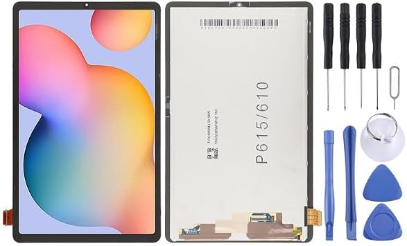 Cell Phone Replacement for Galaxy Tab S6 Lite 2024 SM-P620/SM-P625 LCD Screen with Digitizer Full Assembly Spare Parts