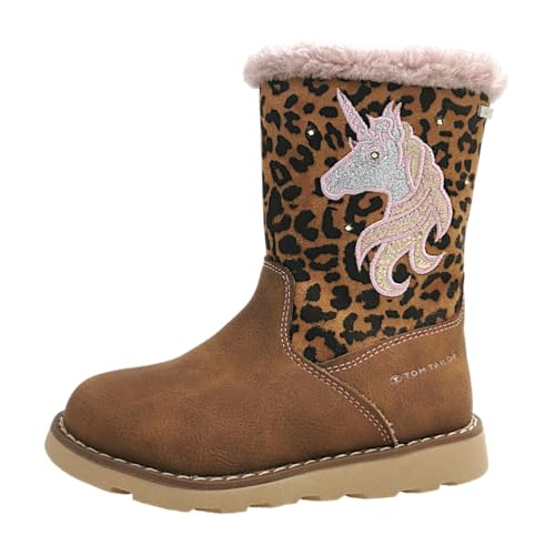 Tom Tailor Kids 4270230017 Mode-Stiefel, Cognac, 28 EU
