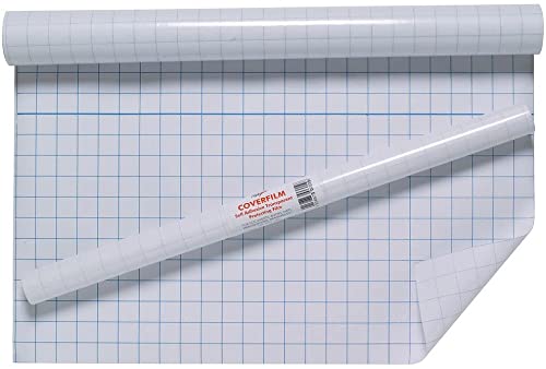 1ABOVE Quality ROLL of Clear Sticky Back Plastic Book Cover (50CM X 3M)