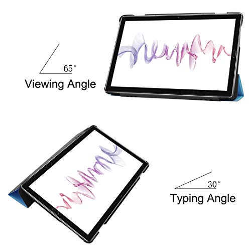 Coque Huawei MediaPad M6 10.8 en simili cuir avec support rabattable