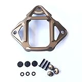 Color: Oro ATAIRSOFT WorldShopping4U Metal NVG Montura de la Cubierta de visión Nocturna (Gold) para BJ rápido PJ MH Casco marítimo para Paintball táctico de Airsoft