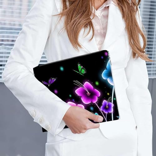 Laptop Notebook Skin Sticker Cover Decal Fits 12 13 13.3 14 15 15.4 15.6 inch Laptop Protector Notebook PC | Easy to Apply, Remove and Change Styles (Colorful Flowers)