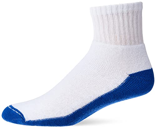 Meia Trifil Atoalhada Kit 6, 3 Branco/ 3 Banco com Cinza, Vermelho, Marinho, G
