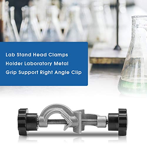 Support de laboratoire réglable en inox argenté pour un serrage stable - 8