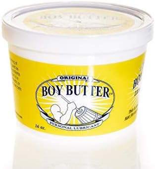 ASK GRANDPA GOURMET COFFEES Boy Butter Original Lubricant 16 Oz