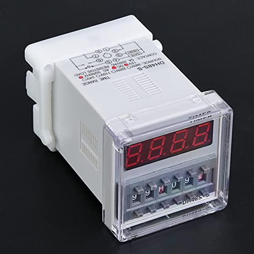 YWBL-WH Delay Timer Relay 12V AC DC, 0.1S-99H LED 8 Pin by YWBL-WH - Used condition - Image 8